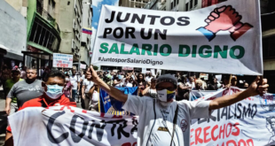 Sindicalistas venezolanos