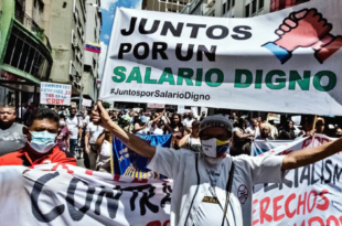 Sindicalistas venezolanos