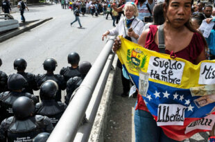 protesta laboral venezuela