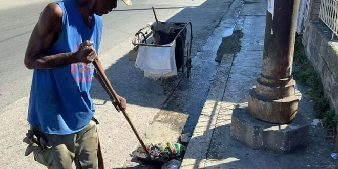 Barrendero cubano
