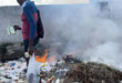 basura ardiendo en La Habana